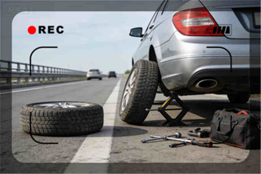 诸城高速公路爆胎-汽车换轮胎